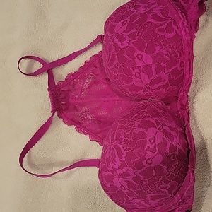 Victoria secret 36d push up bra pink